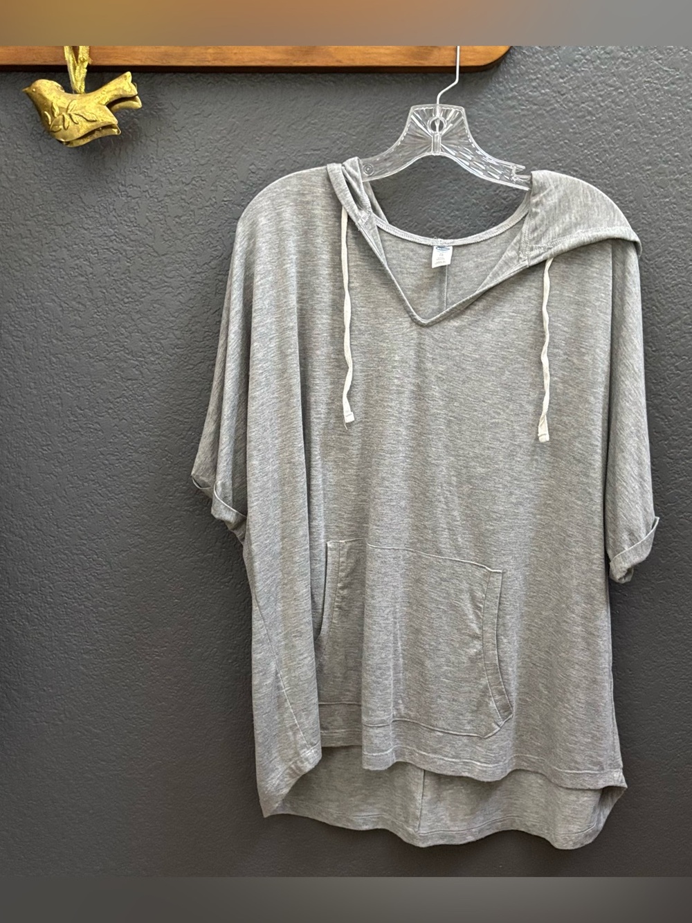 🍭 OLD NAVY || short-sleeve lightweight hoodie w pocket